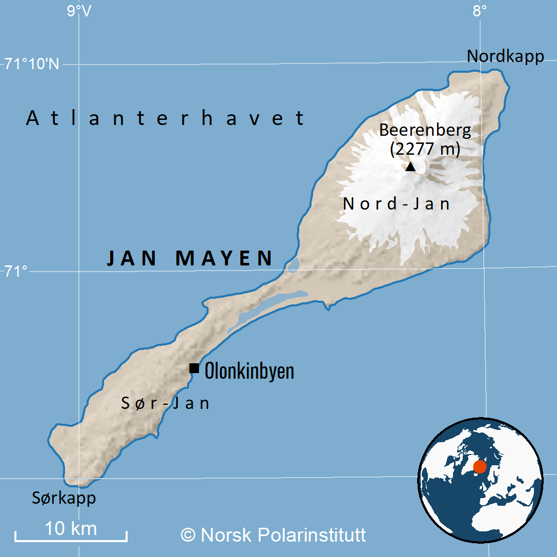 Jan Mayen – Norsk Polarinstitutt