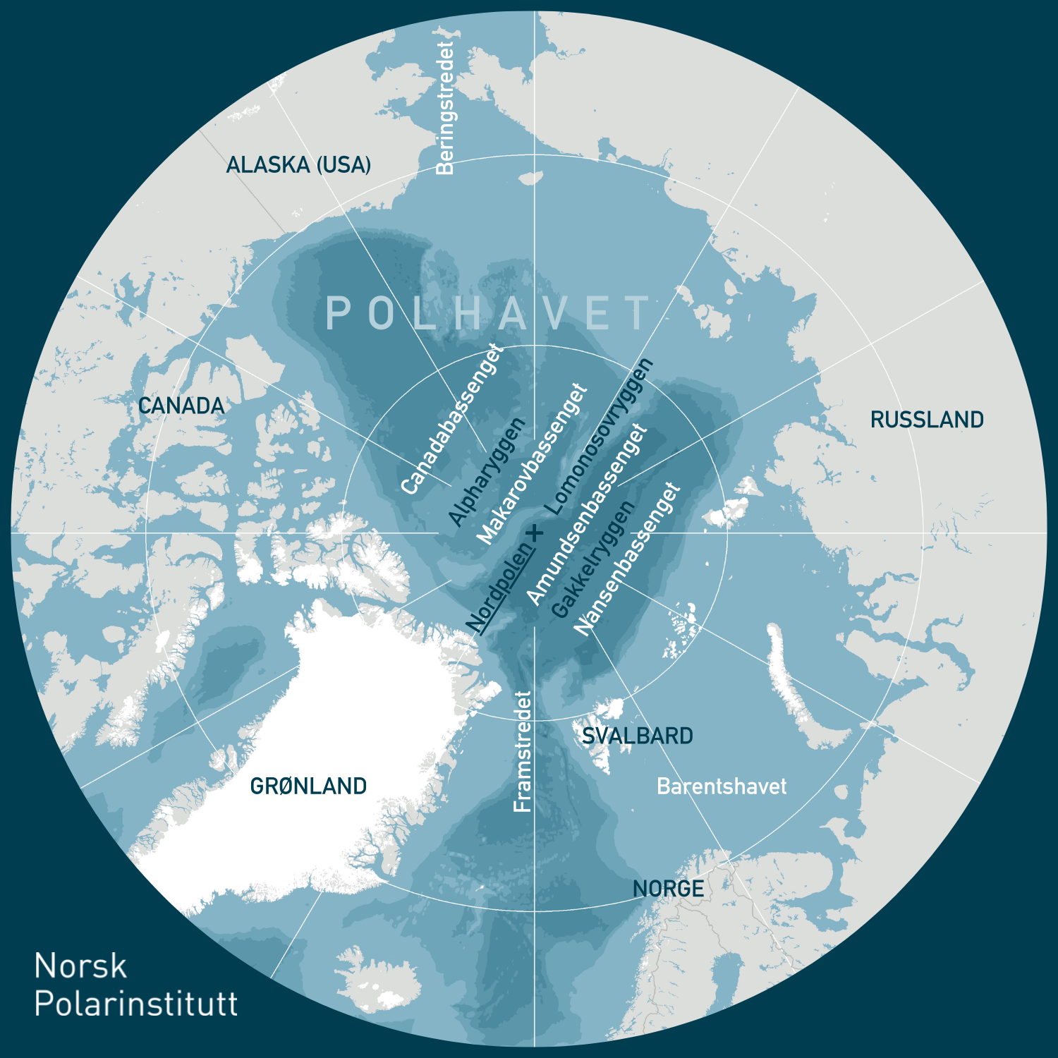 Fem Fakta Om Det Ukjente Polhavet – Norsk Polarinstitutt