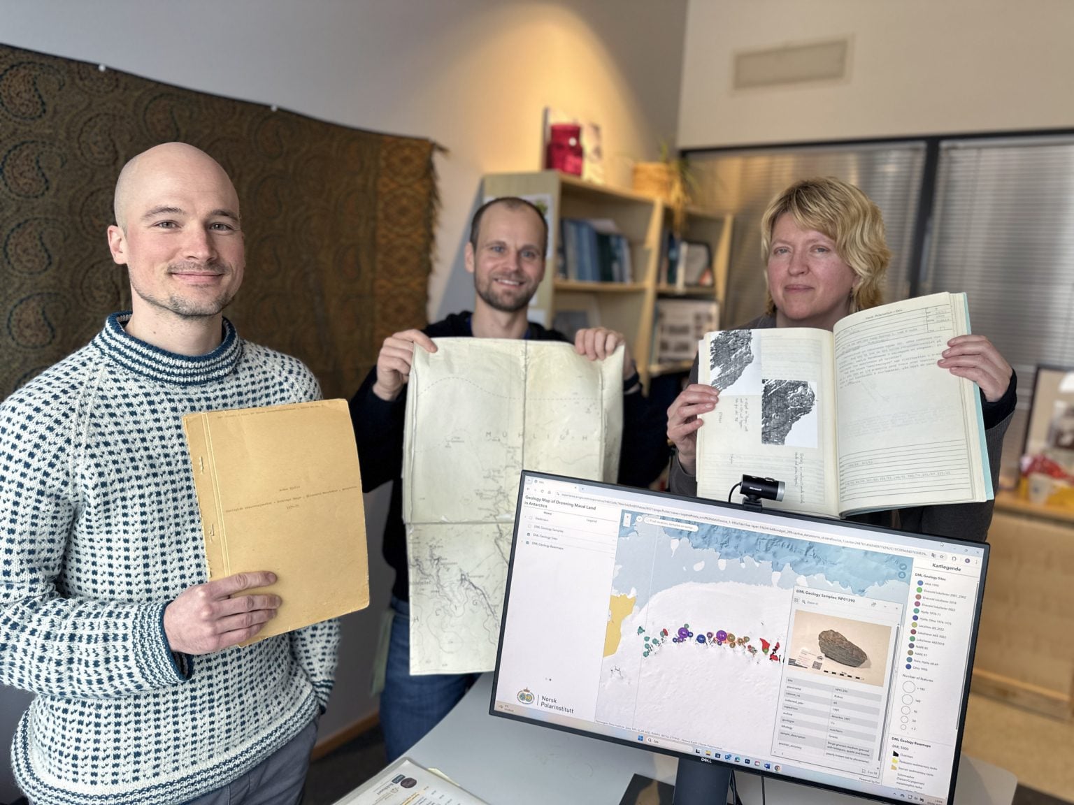 Gravde fram geologihistorie blant gamle permer og gulnede ark – Norsk ...
