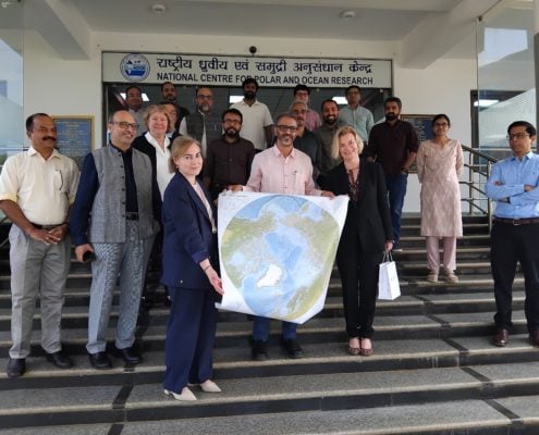 Persons standing together